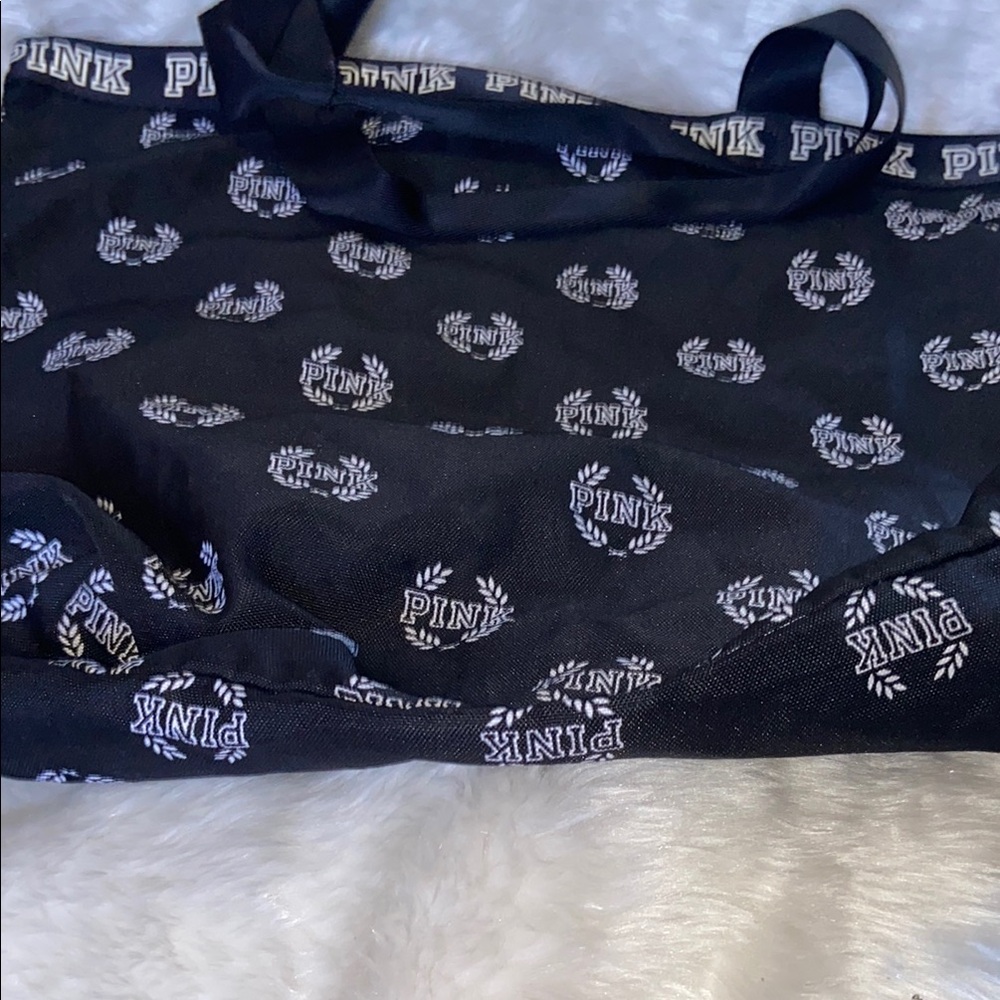 Victoria's Secret PINK Black Tote Bag